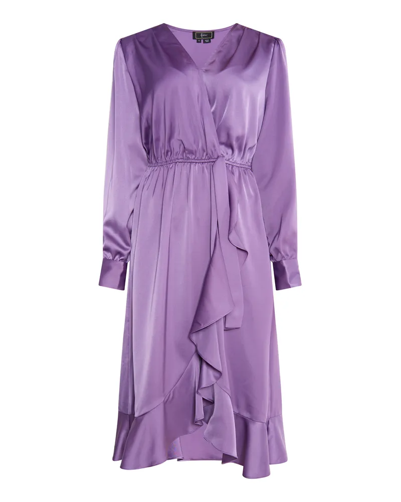 FAINA Midi-Langarmkleid Damen lila Lila
