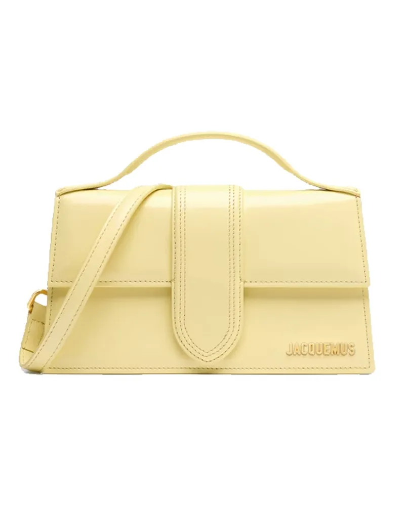 Jacquemus Le Grand Bambino Schultertasche Gelb