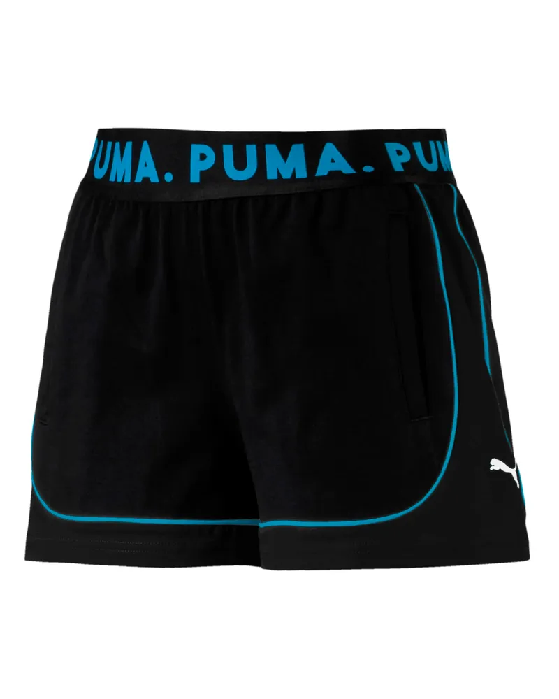 Puma Chase Womens Shorts Training Running Pant Black 578030 61 Schwarz