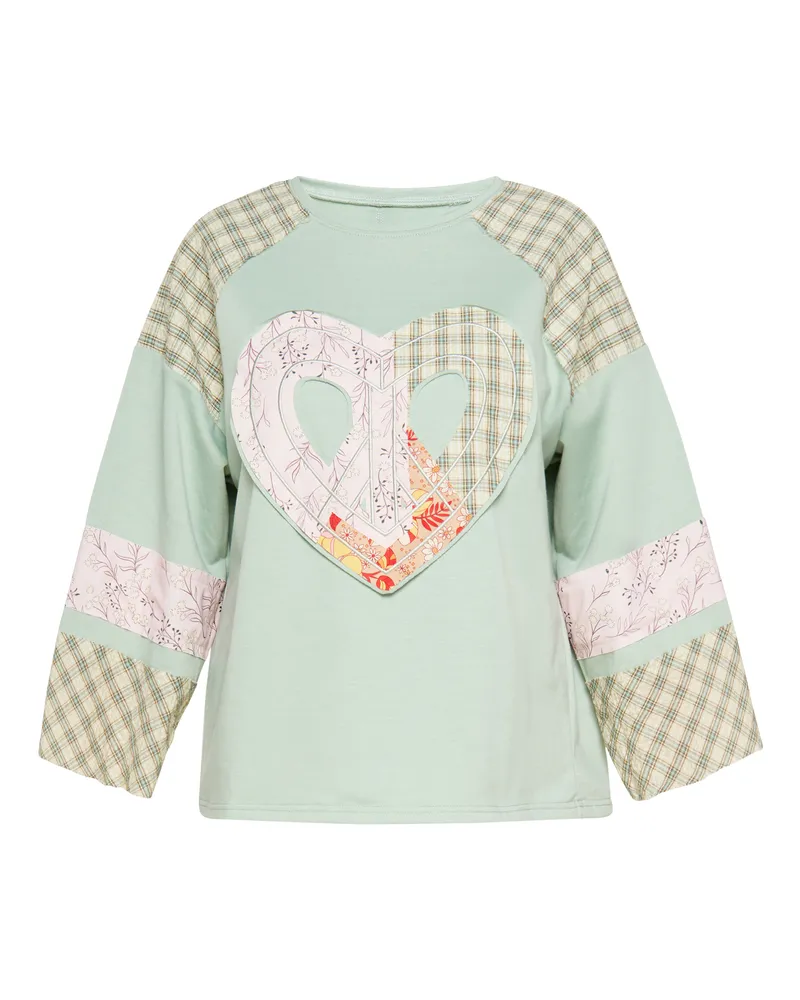 Usha Bluse Frauen Minze Mintgrün