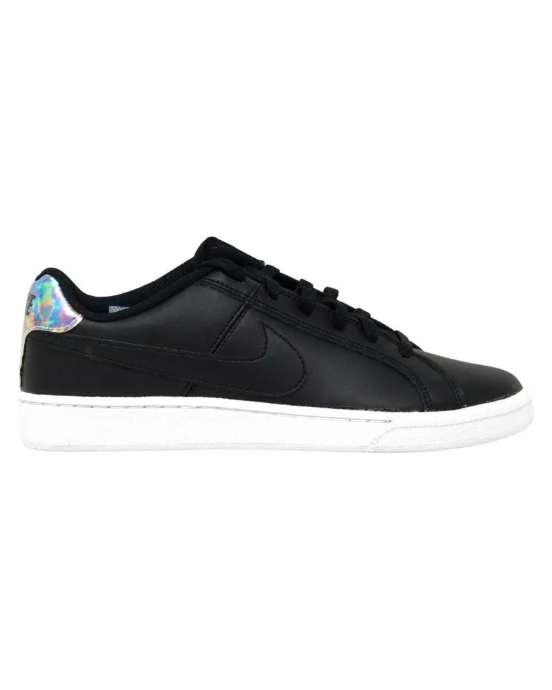 Nike Court Royale" holografisches Design Sneaker für Herren, Leder (Schwarz Schwarz