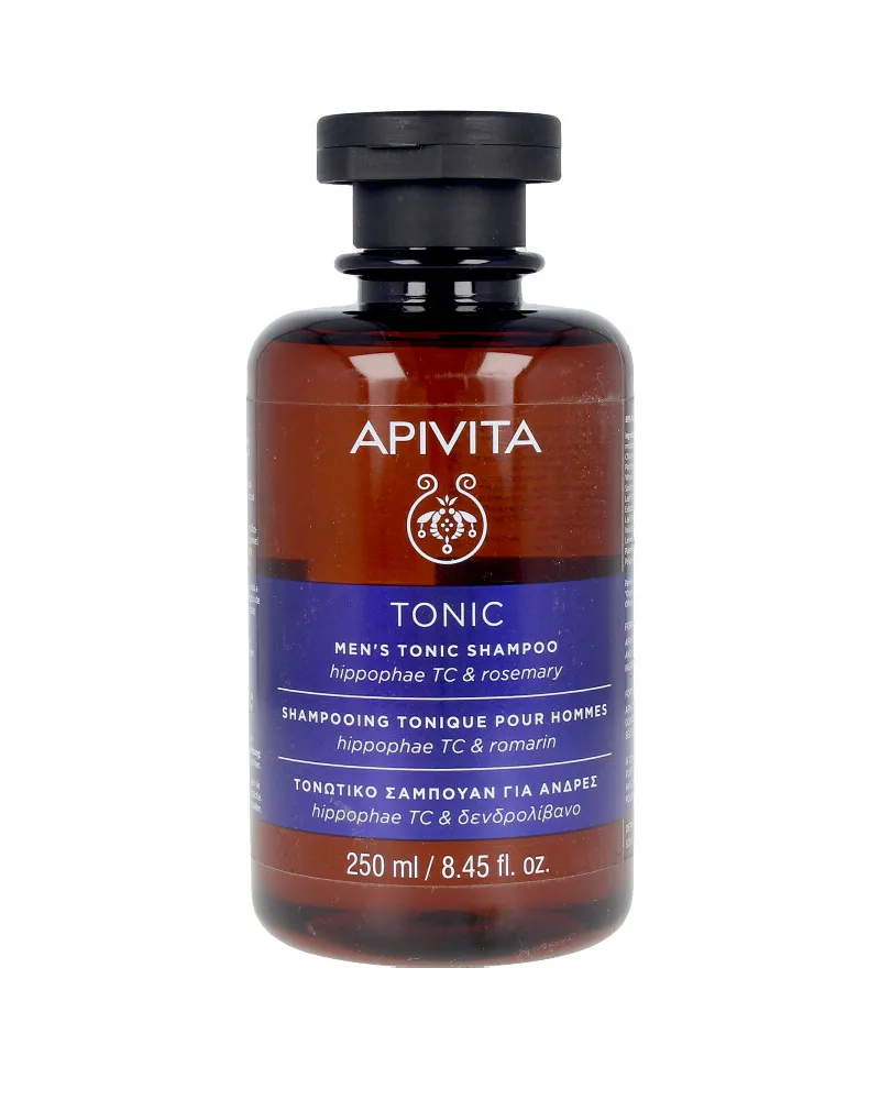 APIVITA Toning Shampoo Für Männer – Verhindert, Reduziert Und Verzögert Haarausfall 250 ml 