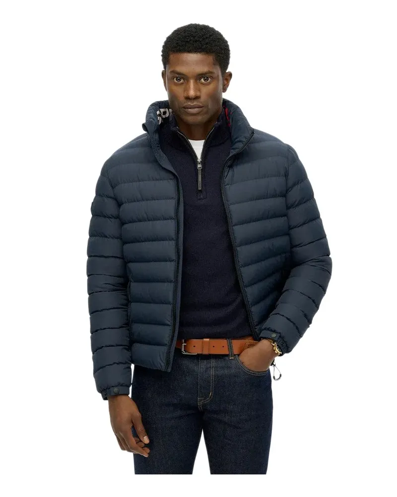 Superdry. Herren-Daunenjacke Fuji Blau