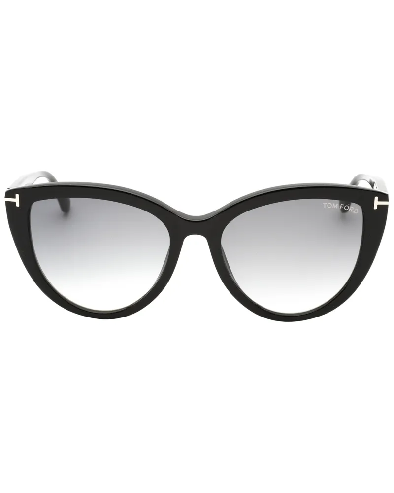 Tom Ford FT0915 Isabella-02 01B Schwarze Sonnenbrille Schwarz