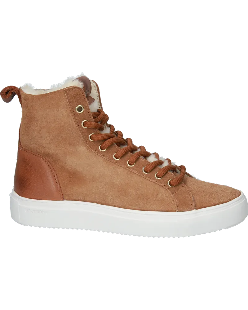 Blackstone AKNA - YL55 RUST - HIGH SNEAKER Braun
