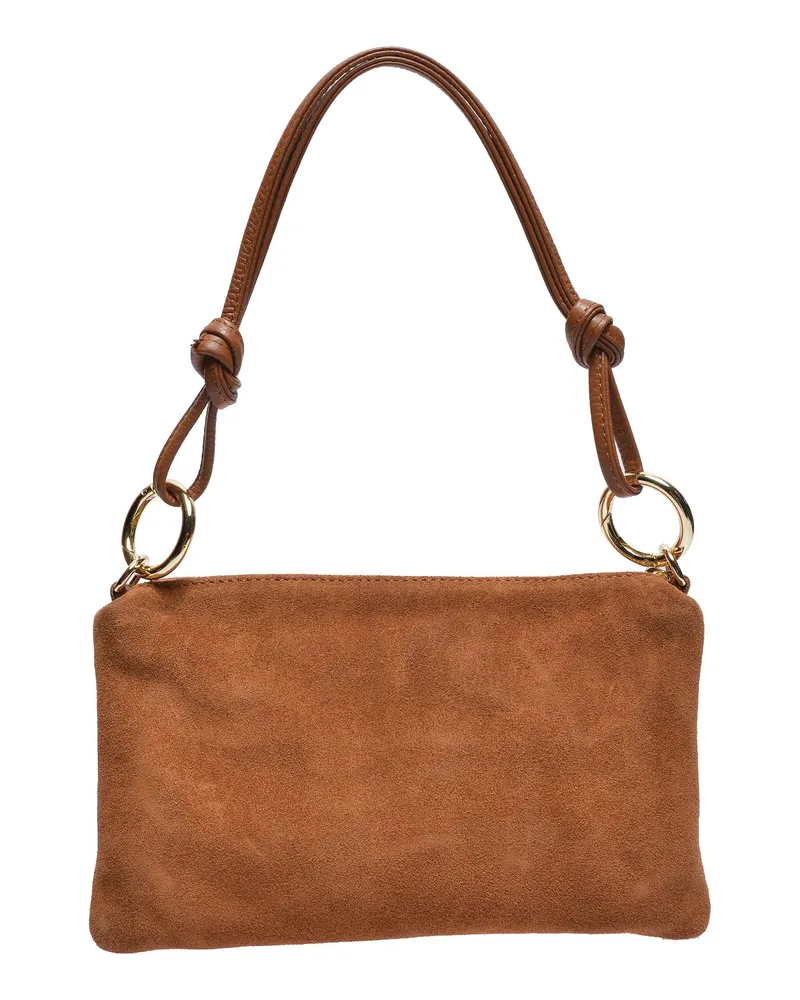 Isabella Rhea COGNAC Rindsledertasche Braun