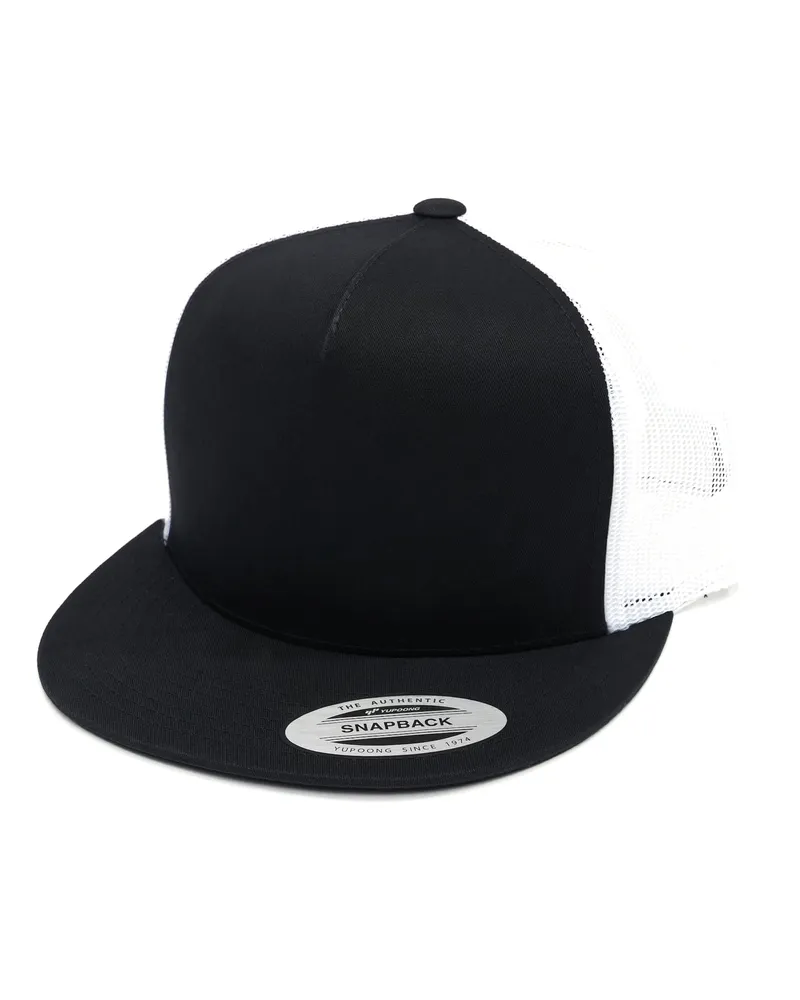 Flexfit Classic" Trucker Cap (Schwarz/Weiß Schwarz