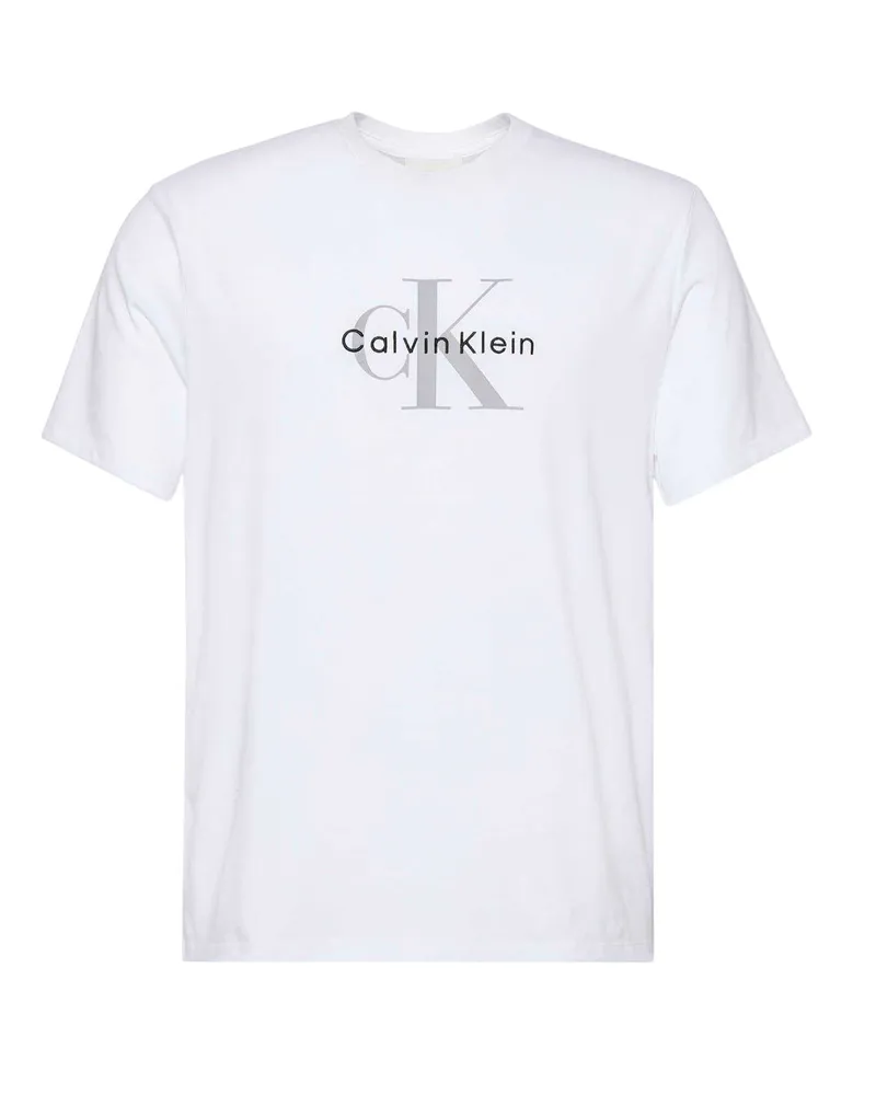 Calvin Klein T-Shirt für Herren (Weiß Weiß