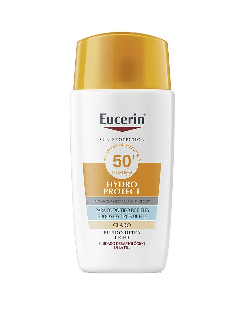Eucerin Sonnenschutz Hydro Protect Getöntes Fluid Spf50+ #light 50 ml 