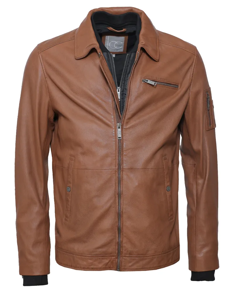 JCC Lederjacke 31023633 Braun