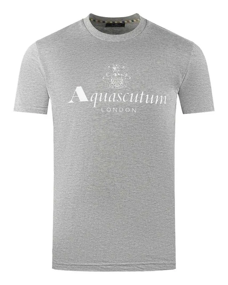 Aquascutum London Aldis" T-Shirt für Herren (Grau Grau