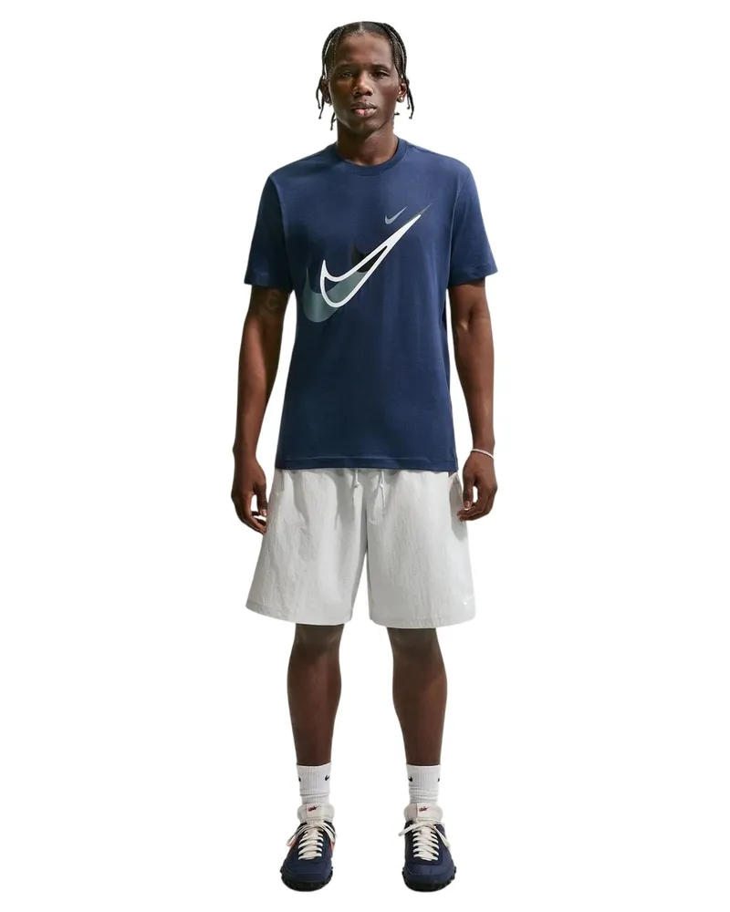 Nike Swoosh" T-Shirt für Herren (Marine Marineblau