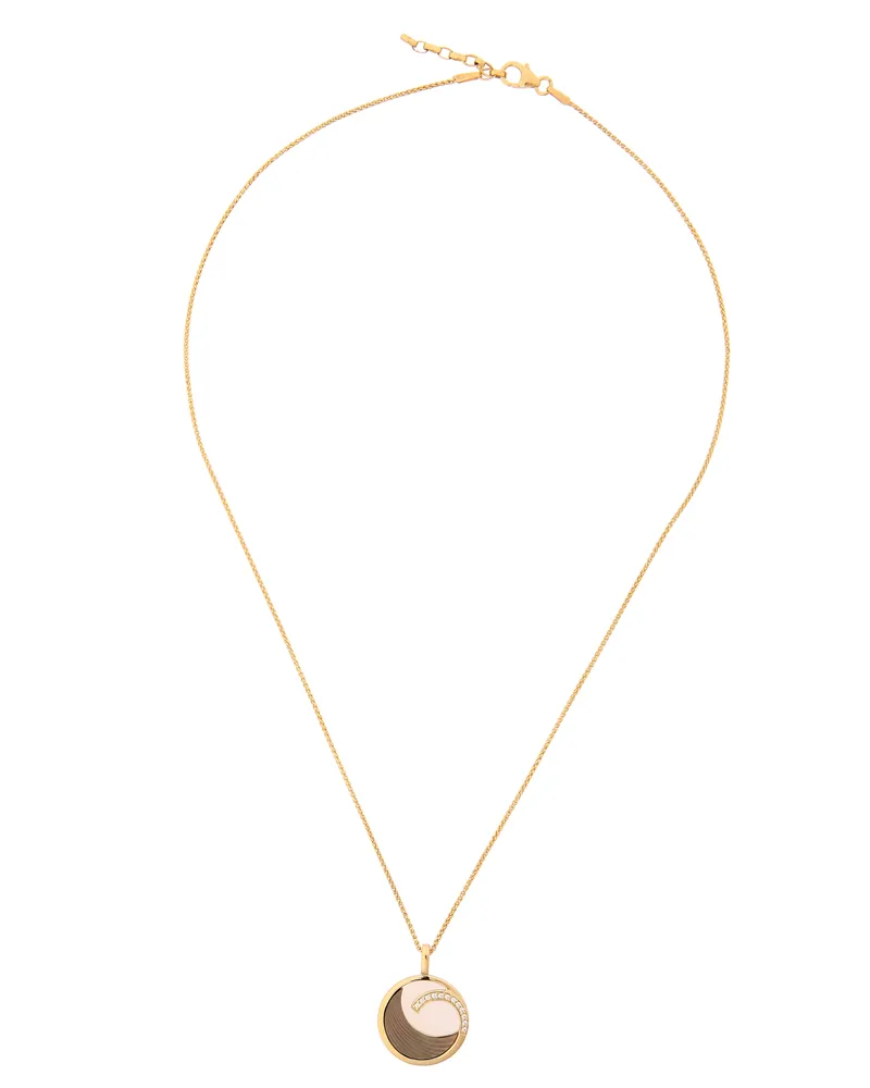 Orphelia Amelia' Damenkette mit Anhänger aus 925er Sterlingsilber – Gold zh-7371 Gold