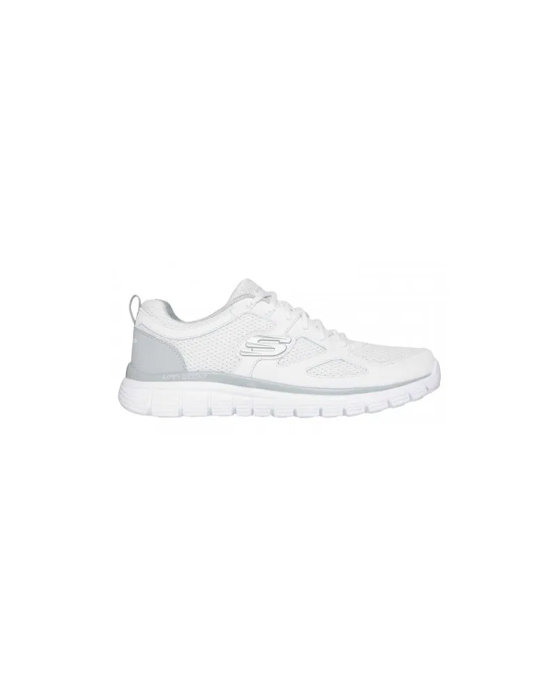 Skechers Burns Agoura" Sneaker für Herren, Trubuck-Kunstleder (Weiß Weiß