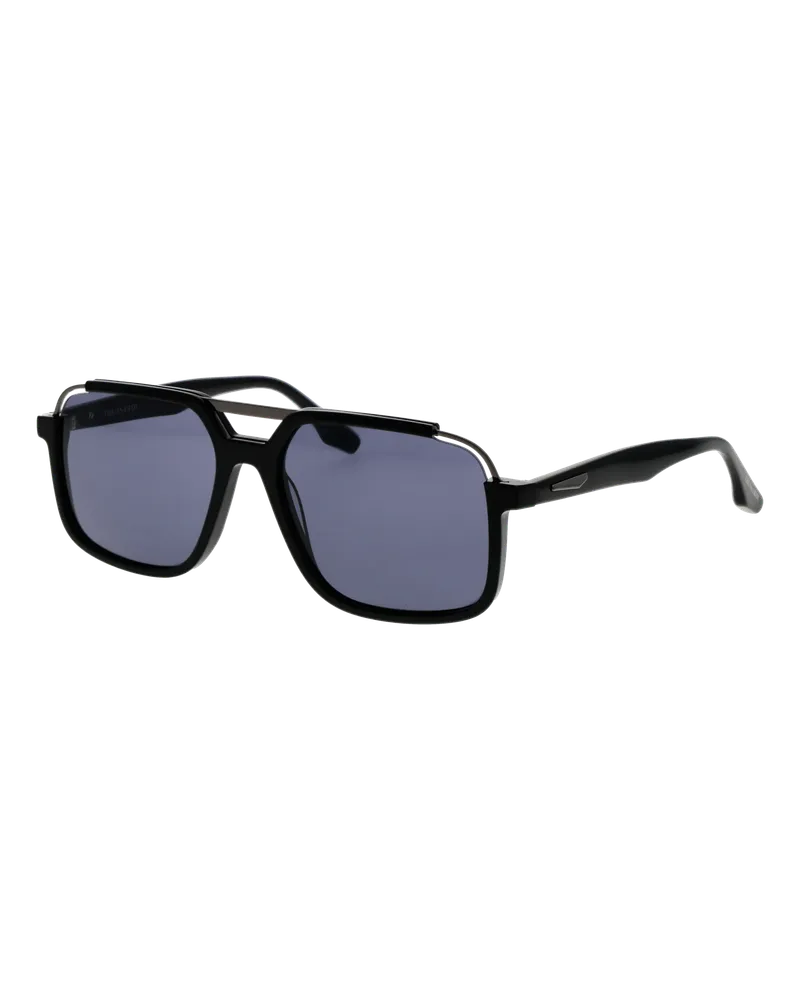 Trussardi Sonnenbrillen TSM9037 A01 58 Schwarz
