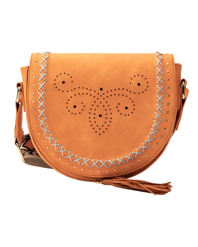 IZIA Umhängetasche Damen orange Orange