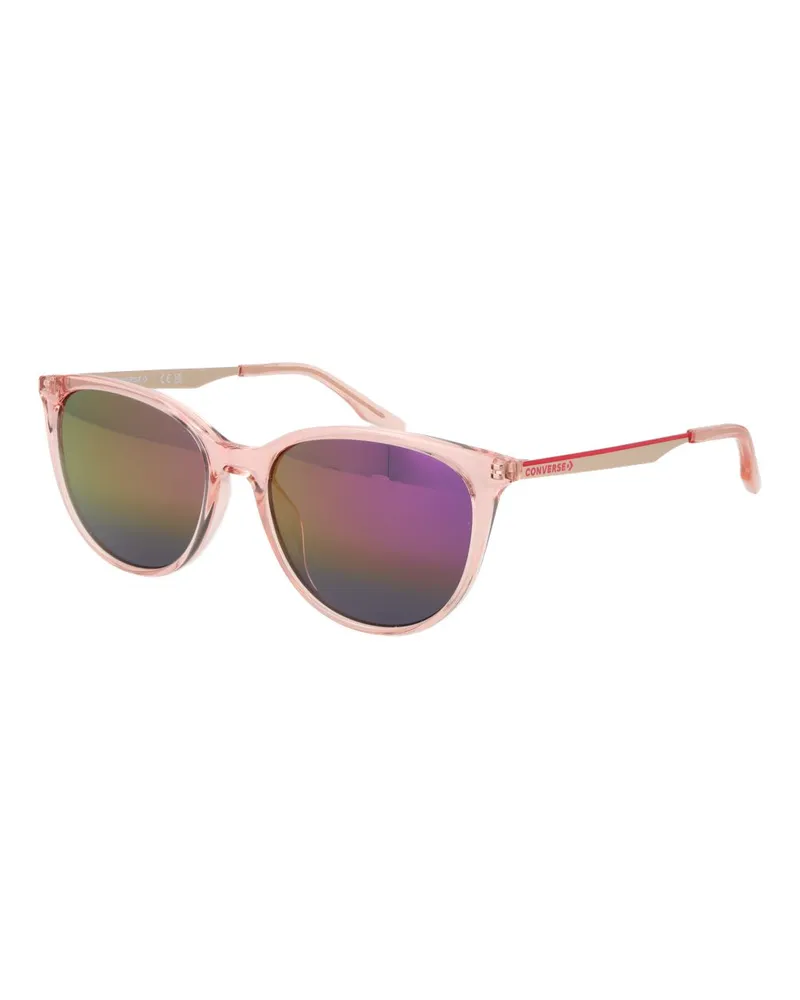 Converse Rosa Metallsonnenbrille Rosa