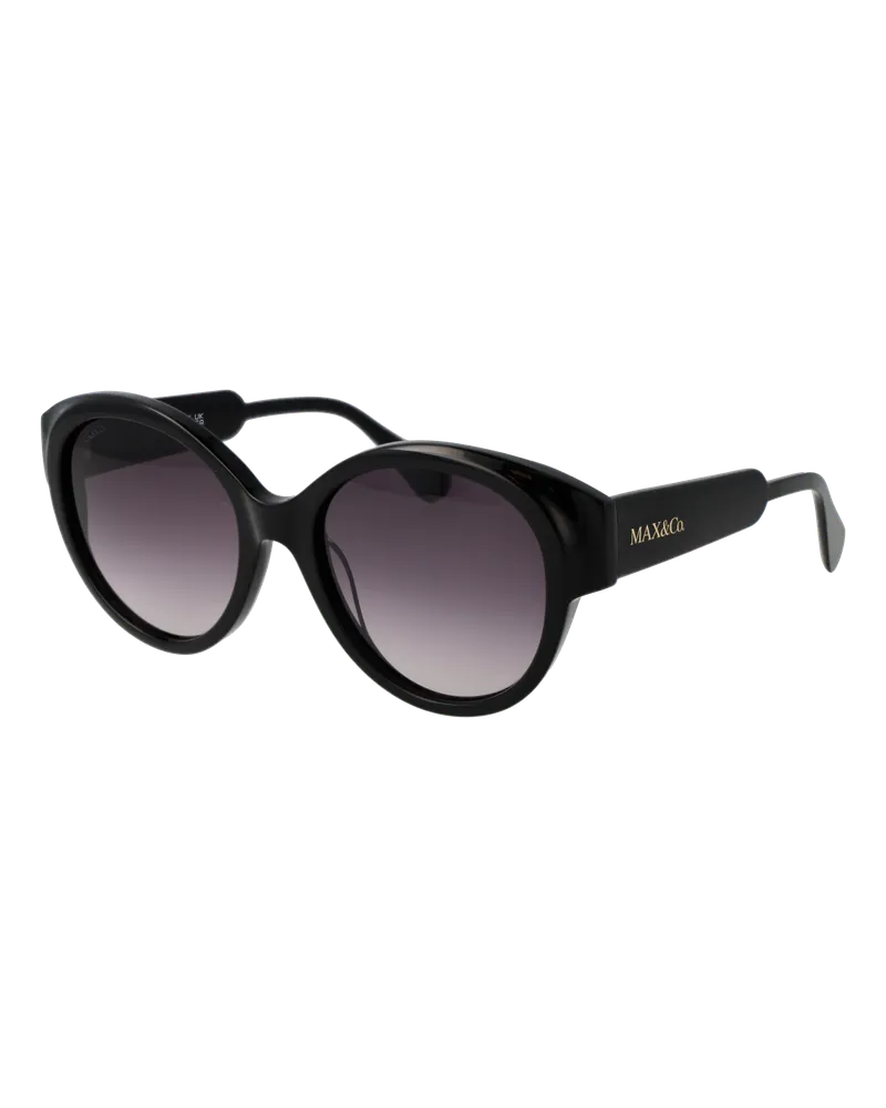 MAX&Co. Max & Co Sonnenbrille MO0076 01B 55 Schwarz