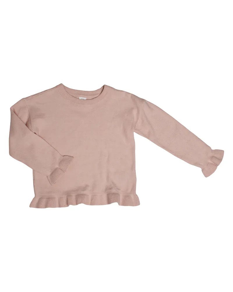 GAP Rundhals-Strickpullover Modell 817002 für Mädchen - Rosa Rosa