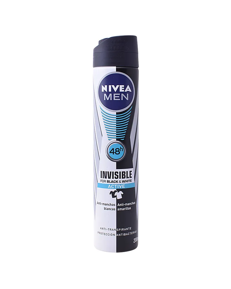 Nivea Men Black & White Active Deodorant Spray 200 ml 