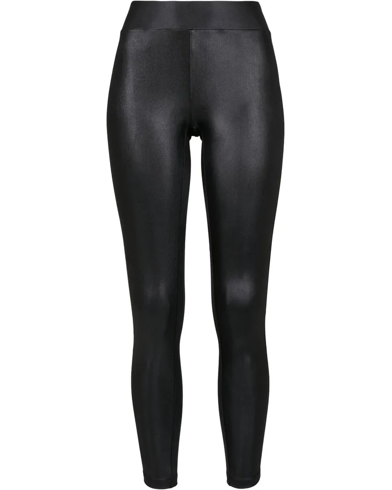 Urban Classics Leggings 2er-Pack für Damen (Schwarz Schwarz