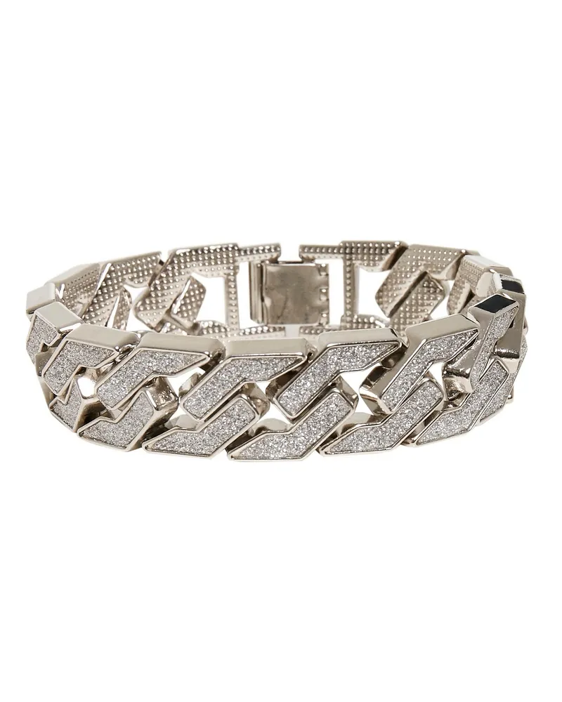 Urban Classics Glitzer - Armband - Eisen, Zink-Legierung (Silber Silber