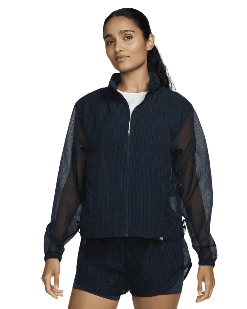 Nike Running Division Leichte Jacke In Marineblau Marineblau