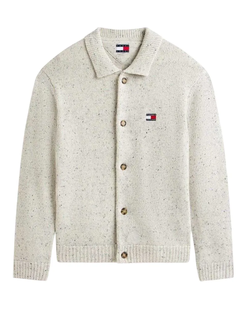Tommy Hilfiger Strickjacke für Herren (Schwarz meliert Grau