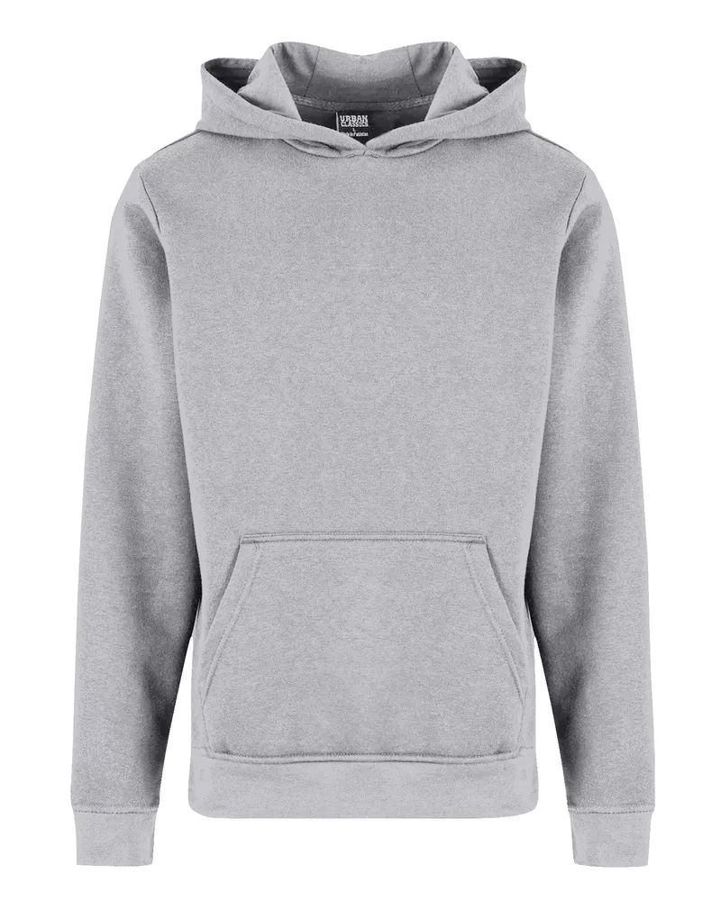 Urban Classics Basic Essential" Kapuzenpullover für Herren (Grau meliert Grau
