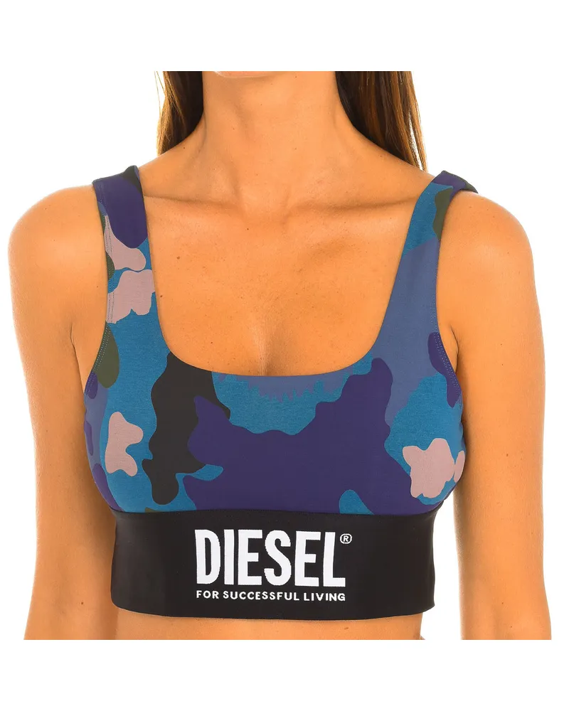 Diesel Kabelloser Sport-BH aus Baumwolle für Frauen A03061-0AEAS Mehrfarbig