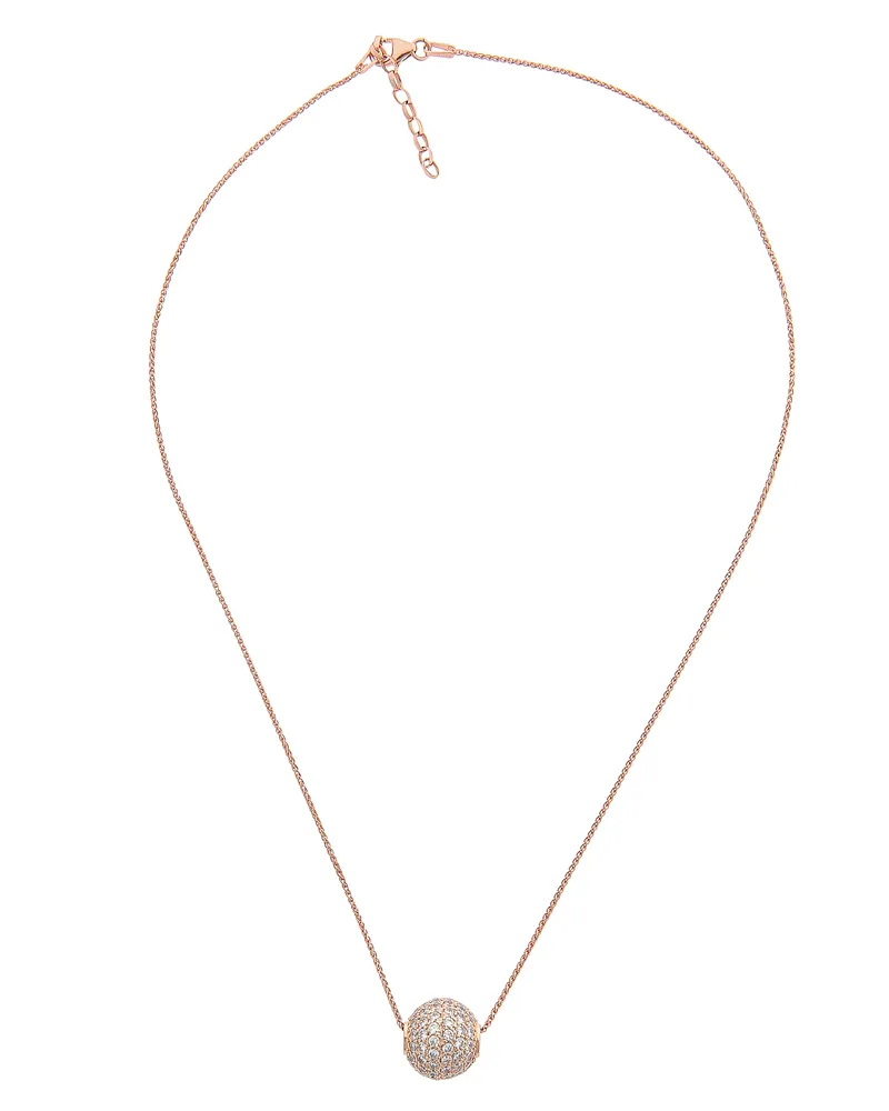 Orphelia Damen-Kette aus 925er Sterlingsilber mit Anhänger – Rosé ZH-7235/RG Rosé
