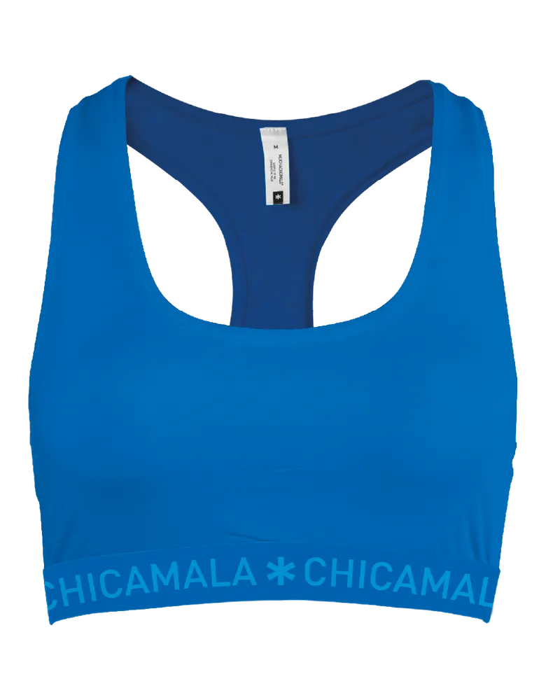 Muchachomalo Chicamala Racerback - Dames Sportbh Grün