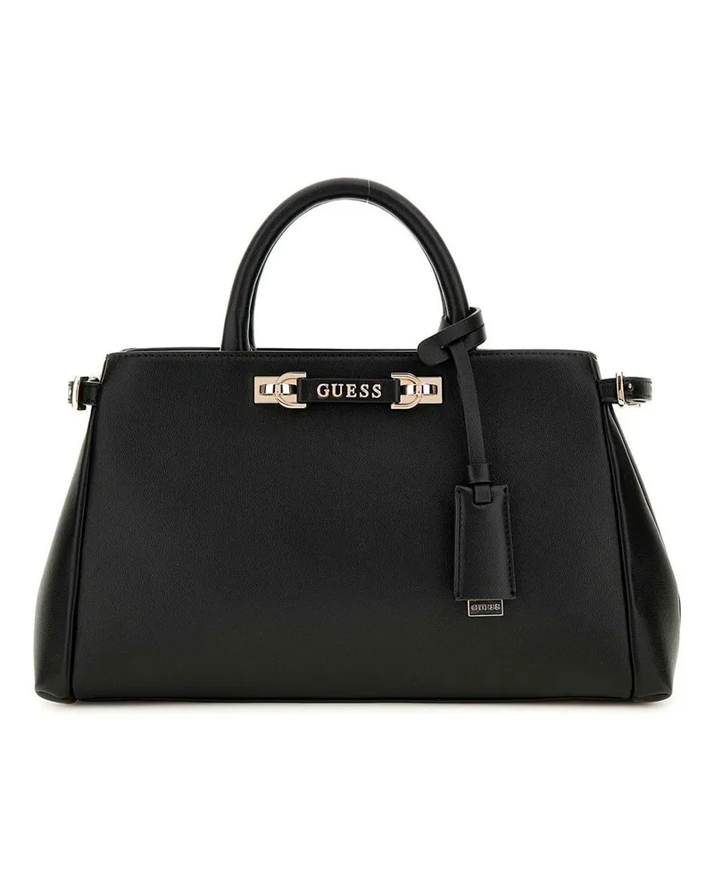 Guess Lefia Luxus-Handtasche Schwarz