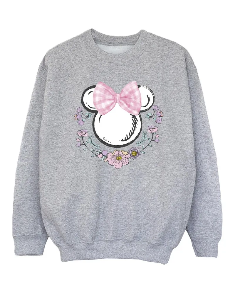 Disney Sweatshirt für Mädchen (Sportgrau Grau
