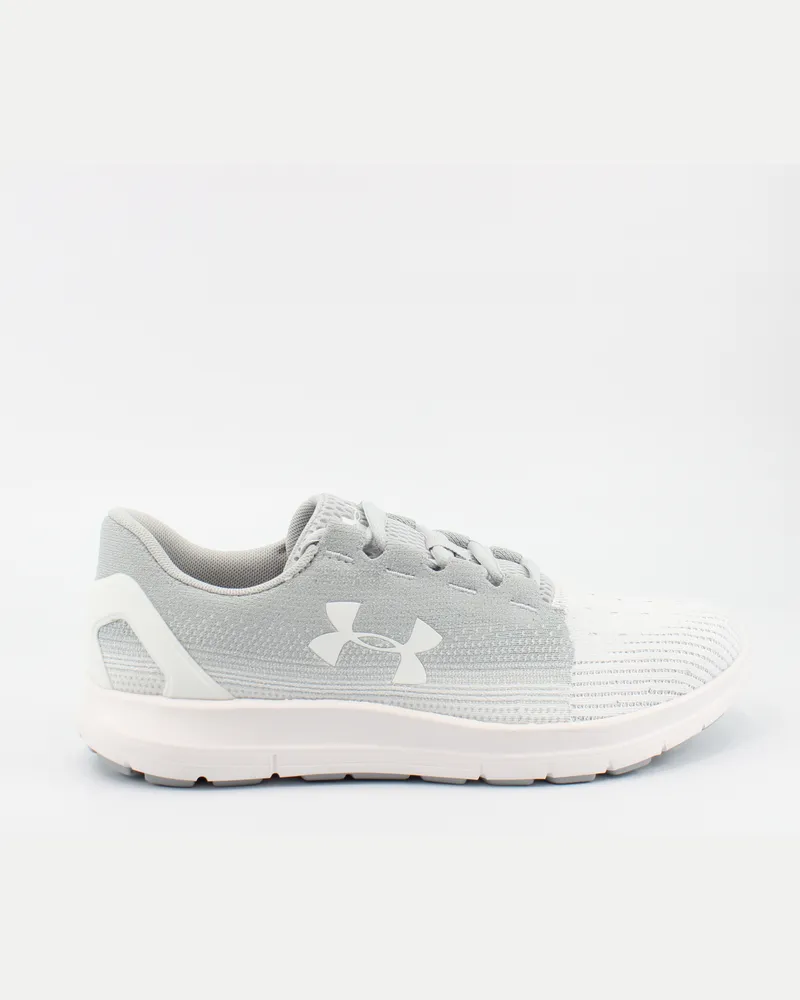 Under Armour Remix 2.0 Grau Textile Womens Schnürungstrainer 3022532 101 Grau