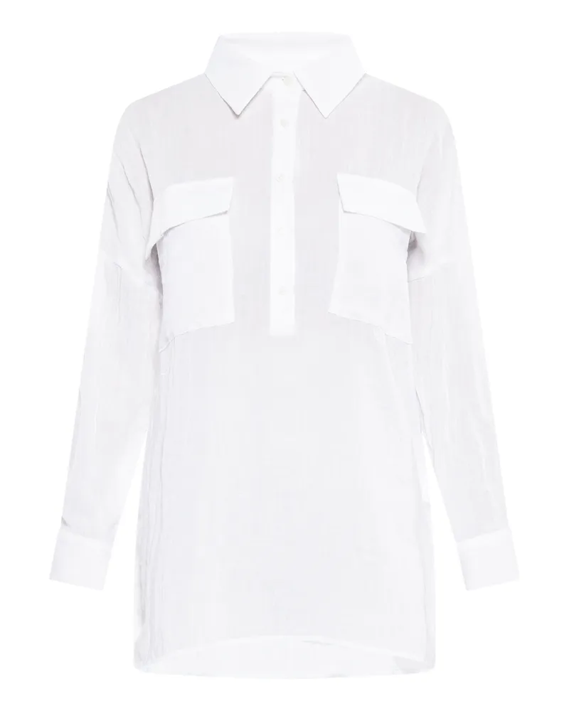 Usha Bluse Damen weiss Weiß