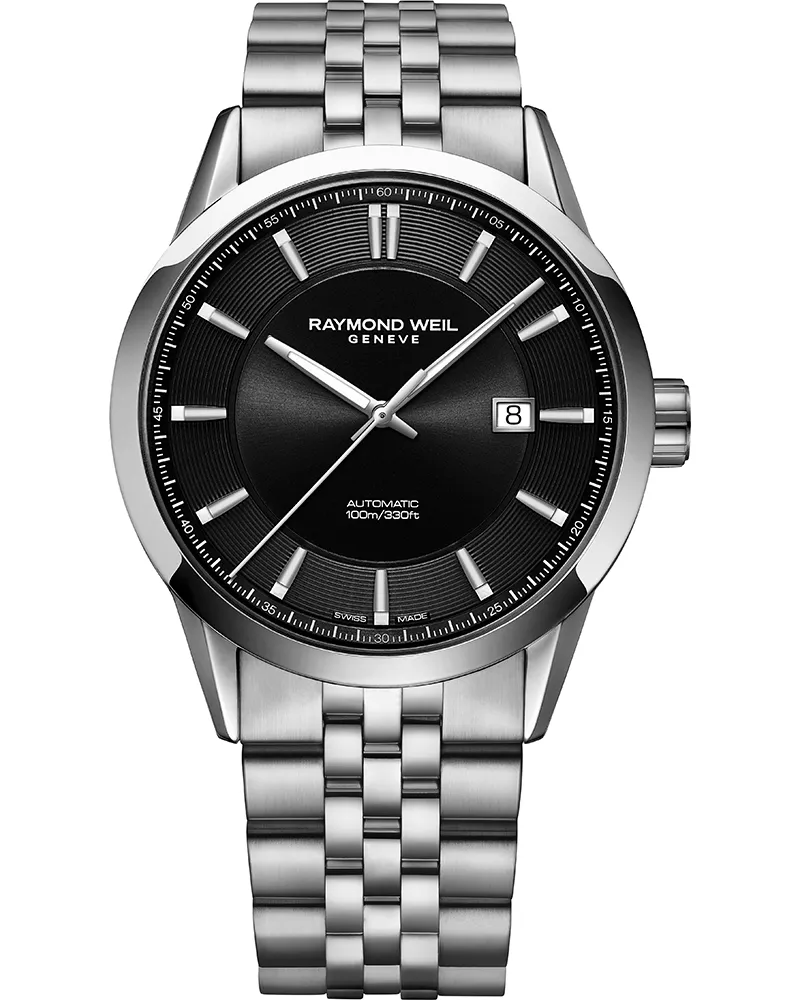 Raymond Weil Geneve Freelancer Herrenuhr Silber 2731-ST-20001 Silber