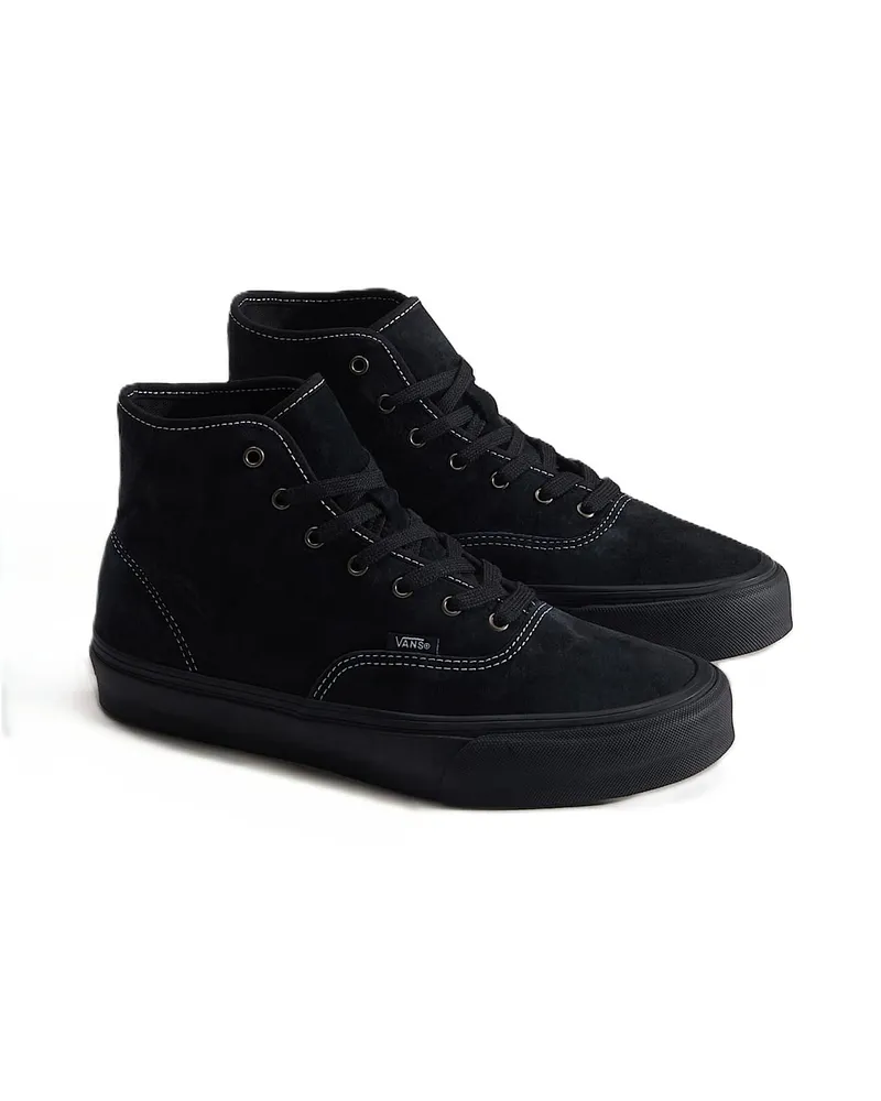 Vans Authentic Hi 2.0 Wildleder Schwarze Sneaker Schwarz
