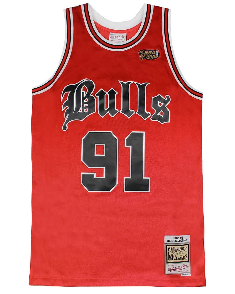 Mitchell & Ness Chicago Bulls Herrenweste Rot
