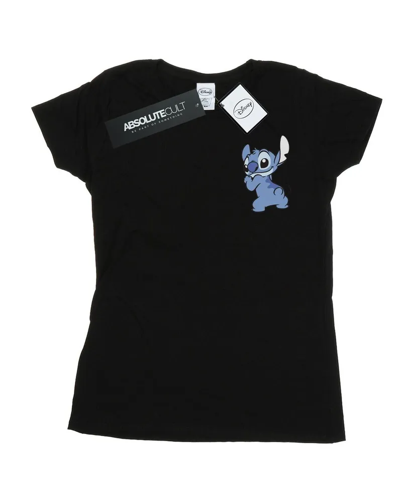Disney T-Shirt für Damen (Schwarz Schwarz
