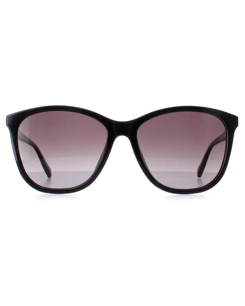 Ted Baker TB1646 Delfi 001 Glanz schwarz grau Farbverlauf Sonnenbrille Schwarz