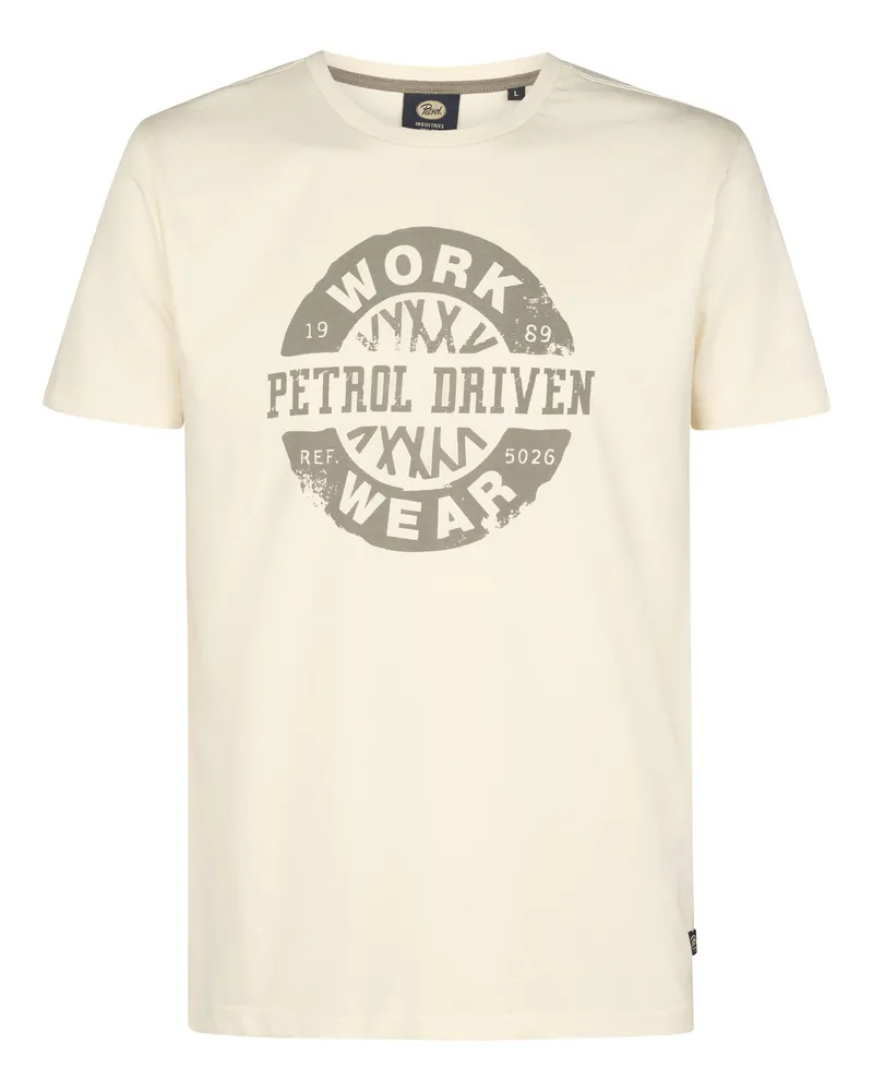 Petrol Industries T-Shirt Hellgrau