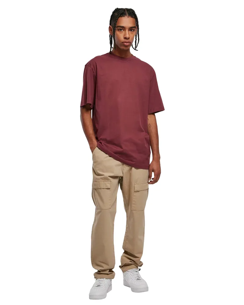 Urban Classics T-Shirt für Herren (Kirsche Kirschrot