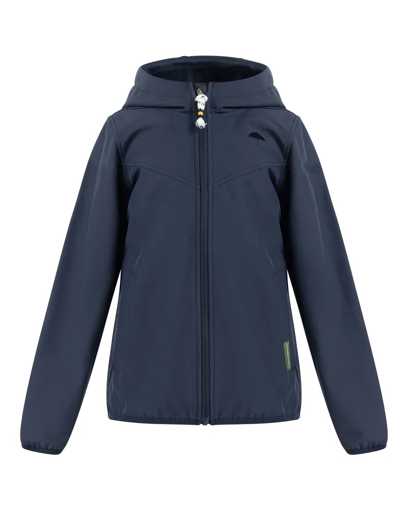 Schmuddelwedda Softshellblouson - recyceltes Material Mädchen Marine Marineblau