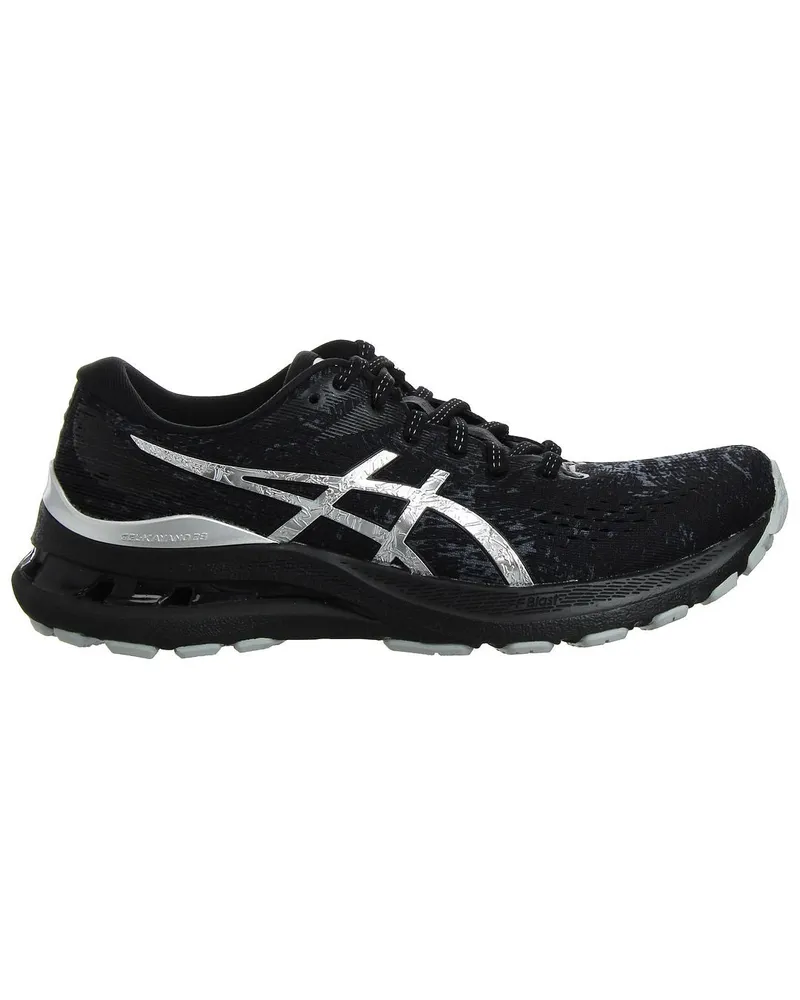 Asics Gel-Kayano 28 Platinum Damen Schwarze Laufschuhe Schwarz