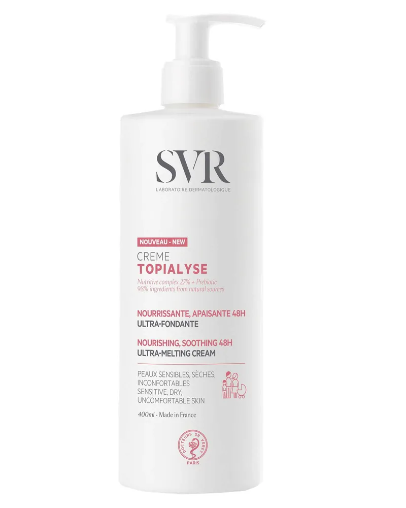 SVR Topialyse 48H Beruhigende Creme für trockene Haut - 400ml 