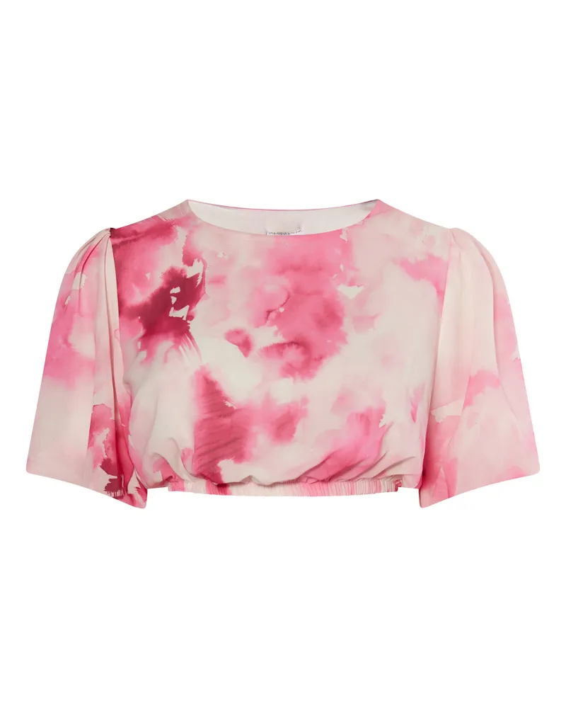 IZIA Bluse mit Batikmuster Damen Rosa Mehrfarbig Mehrfarbig