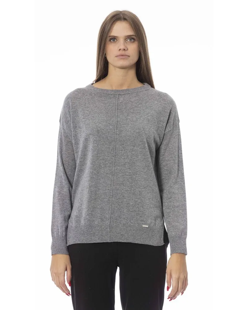Baldinini Kaschmirpullover Sweater Ba23843 Grau