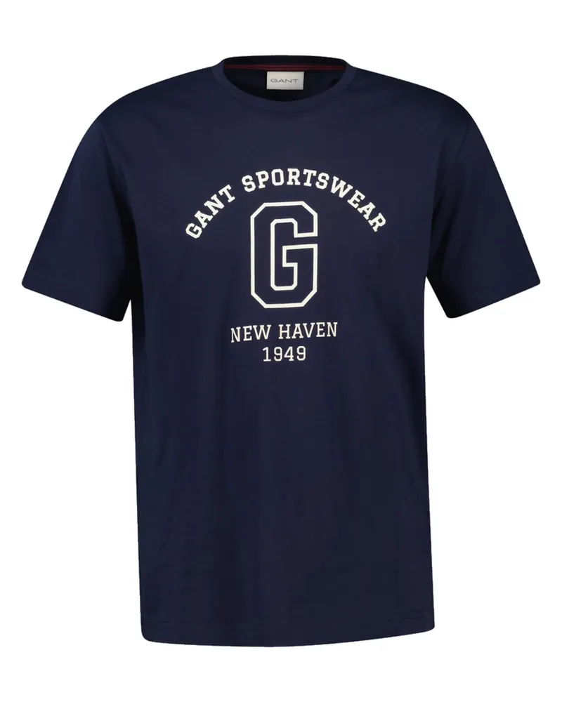 Gant T-Shirt - Blau Blau
