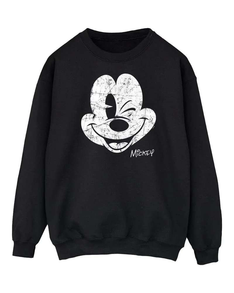 Disney Sweatshirt für Herren (Schwarz Schwarz